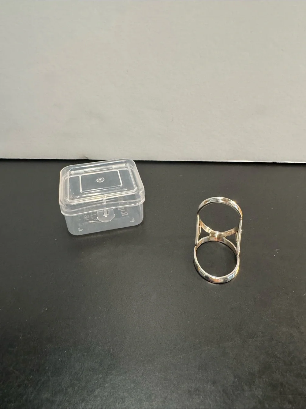 Arthritis Finger Splint Bending Sideways Lateral Deviation Silver 925 Size 11.25
